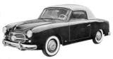 1954 - 1956 NSU Fiat Neckar Sport Cabriolet